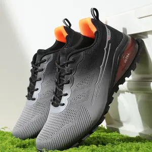 Men‘s Non-Slip Breathable Walking Running Shoes - Lightweight Cushioned Athletic Sport Shoes, Outdoor Workout Sneakers for Trail Running & Gym Training