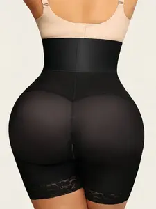 Fajas Women's High Waist Shapewear Shorts, Tummy Control And Butt Lifting Shaper, Body Shapewear, Compression Lady Shapewear Panty Abdominal Belt Fit body shapewear faja fajas body shaper hook zipper closure magic Highwaist Girdle Belly Binder Womenswear