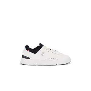 On The Roger Advantage Sneakers in White & Midnight