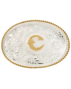 Montana Silversmiths Unisex Initial "C" Buckle - 700C