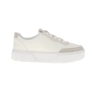 Timberland Womens Laurel Court Low Platform Sneakers Shoes Casual - Off White