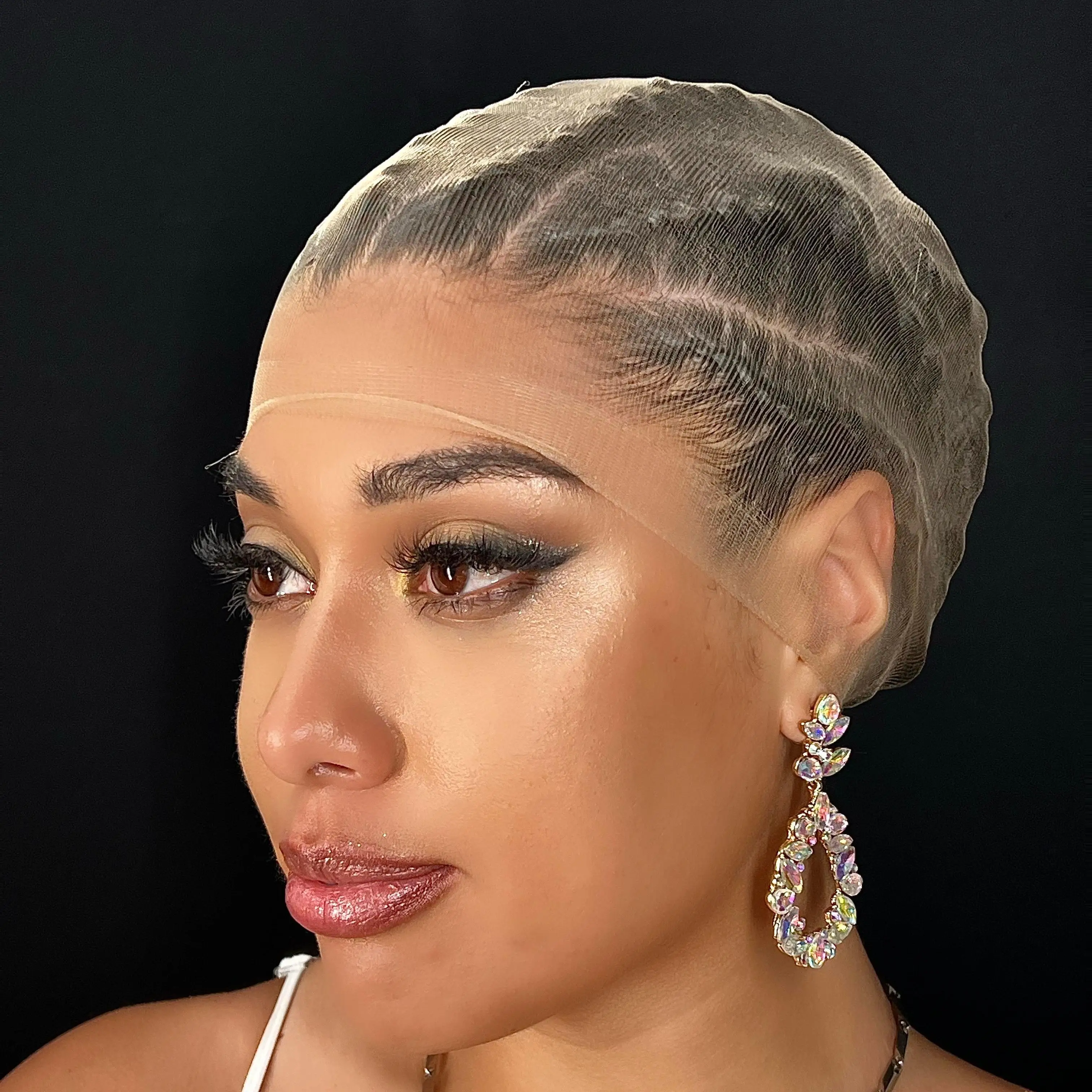 Nadula HD Wig Caps For Lace Front Thin Inbisible Wig Cap for Women Transparent and Breathable Bald Cap for Wig