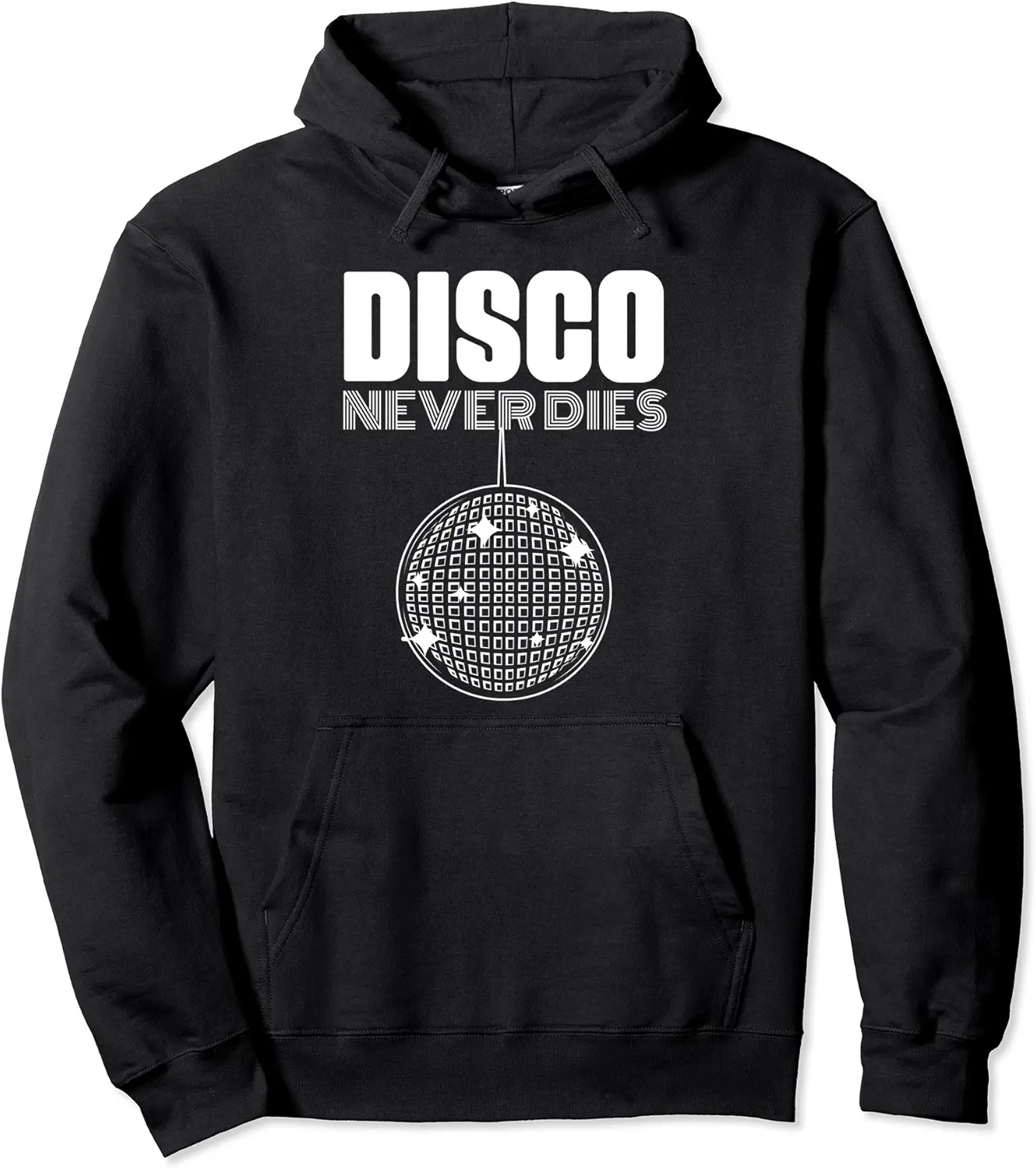 Disco Never Died Vintage 70s Retro Funky Hippie Pullover Hoodie - Hufsakha Shop 30B0CVV2KY48