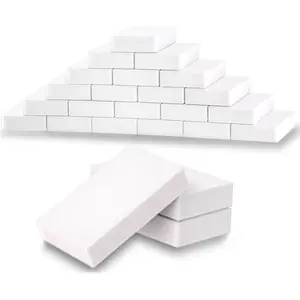 (50 Pack) Magic Melamine Eraser Sponges - Bulk Multi-Surface Scrubber Foam Cleaning Pads for Home Care, Bathtub, Floor (Home Supplies, Sponges & Scouring Pads)
