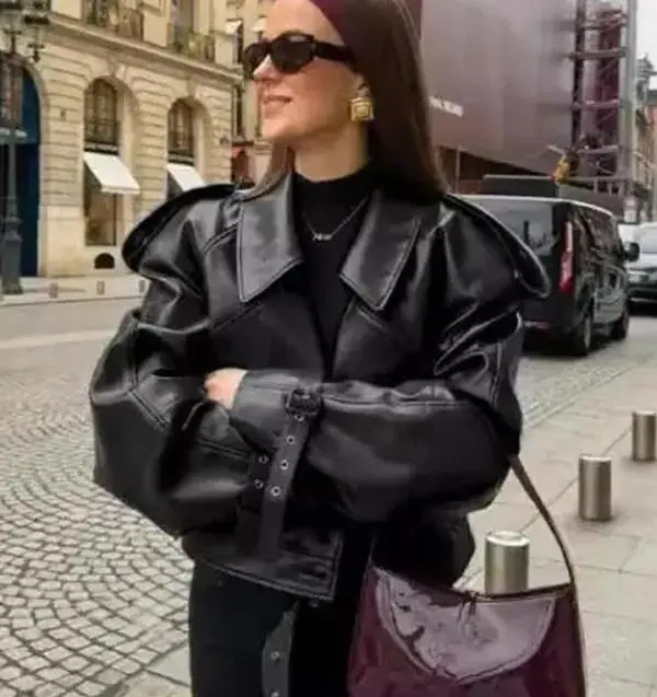 Matte Leather Jacket Matte Leather Jacket