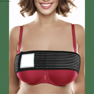 Lady’s Adjustable Sports Bra Support Band - Elastic, Breathable Chest Strap for High-Impact Running, Bounce Reduction & Stabilizing Fit for Gym Workouts
