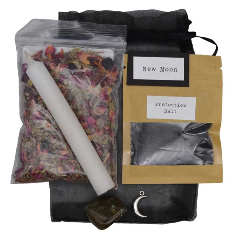 New Moon Ritual Kit — Manifestation &amp; Intention Setting Lunar Set