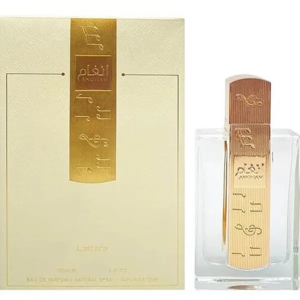 Angham Perfume by Lattafa 100ml for Men and Women Captivating Fragrance Edp Scents