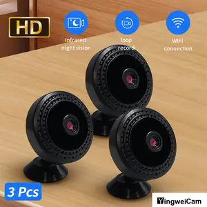 Wireless Security Camera - Full HD 2.4G Battery-Powered Camera with 128G Max Memory Card Storage, Intelligent Motion Detection, Cloud Storage, Infrared Night Vision, Easy Installation & Mobile Real-Time Viewing