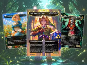 Legend of Zelda Proxy Commander Deck – 100 Cards + Tokens + Sideboard