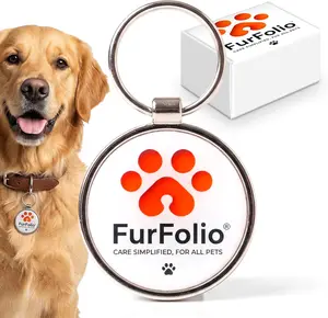 QR Code Pet ID Tag – Smart Dog & Cat Tag – Scan to Contact Owner – Lost Pet Protection – No Subscription