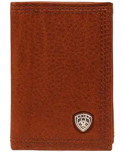 Ariat Men's Logo Concho Tri-Fold Wallet - A35122281