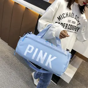 Large-capacity portable sports fitness bag, men's and women's short-distance travel bag, one-shoulder crossbody yoga bag.