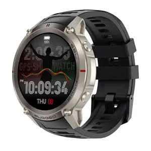 2026 New GPS Smart Watch, 1.43 Inch Amoled Screen, Offline Maps, 5atm Waterproof, Bluetooth-compatible, Fitness Tracker, Unisex, Built in GPS, Multi Sports Mode, Outdoor GPS Smart Watch, Wearable