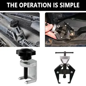Universal Windshield Wiper Arm Puller Tool, Adjustable Battery Terminal Removal Tool, Lightweight Fixed & Adjustable Design
