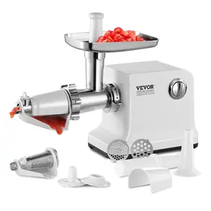 VEVOR Electric Tomato Strainer,  , 700W Tomato Sauce Maker Machine, 5.5 LBS/Min Food Strainer and Sauce Maker, Pure Copper Motor Food Mill with Reverse Function for Tomato Strawberry Blueberry Sauce