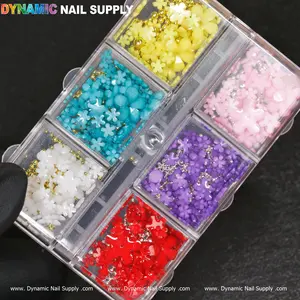 Summer 3D Resin Flowers, Beauty & Personal Care Nail Art Decoration Accessories