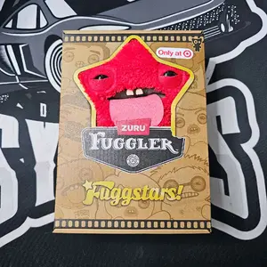 US Seller Authentic Fuggler Fuggstars - Chunky McDunky - Ugly Funny Monster Plushies Collectible Stress Relief