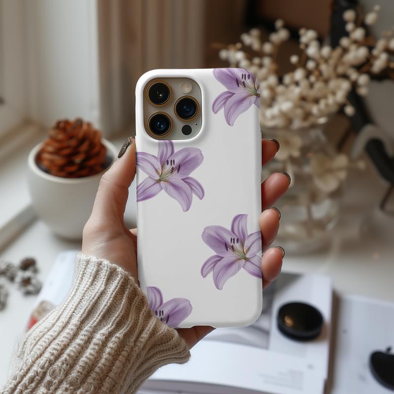 Floral Phone Case | Tiger Lily Flower iPhone Case