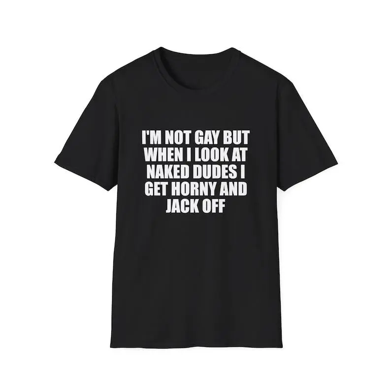 Men's Graphic T-Shirt - Funny Meme Top, Relaxed Fit Short-Sleeve Unisex Tee with Humorous Statement, Unique Gift Option