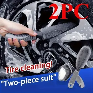 Cleaning Tool for Car Tires, Featuring a Powerful Decontamination Brush Designed for Wheel Hubs And Effective Car Wash
