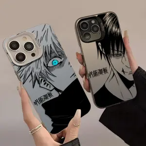 Hot anime J-ujutsu K-aisen Toji Satoru Gojo Phone Case  For iPhone 17/16/15/14/13/12/11/Pro/ProMax/Plus/17Air/16,17E,Samsung S26/S25/S24/S23/S22/S21/Plus/Ultra/Fe Featuring a Shockproof Matte Back,Cool Design Lightweight Cover,The Perfect Gift for Friend
