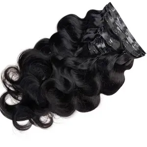 Seamless Indian Body Wave Clip Ins (ships in 3-5 business days)