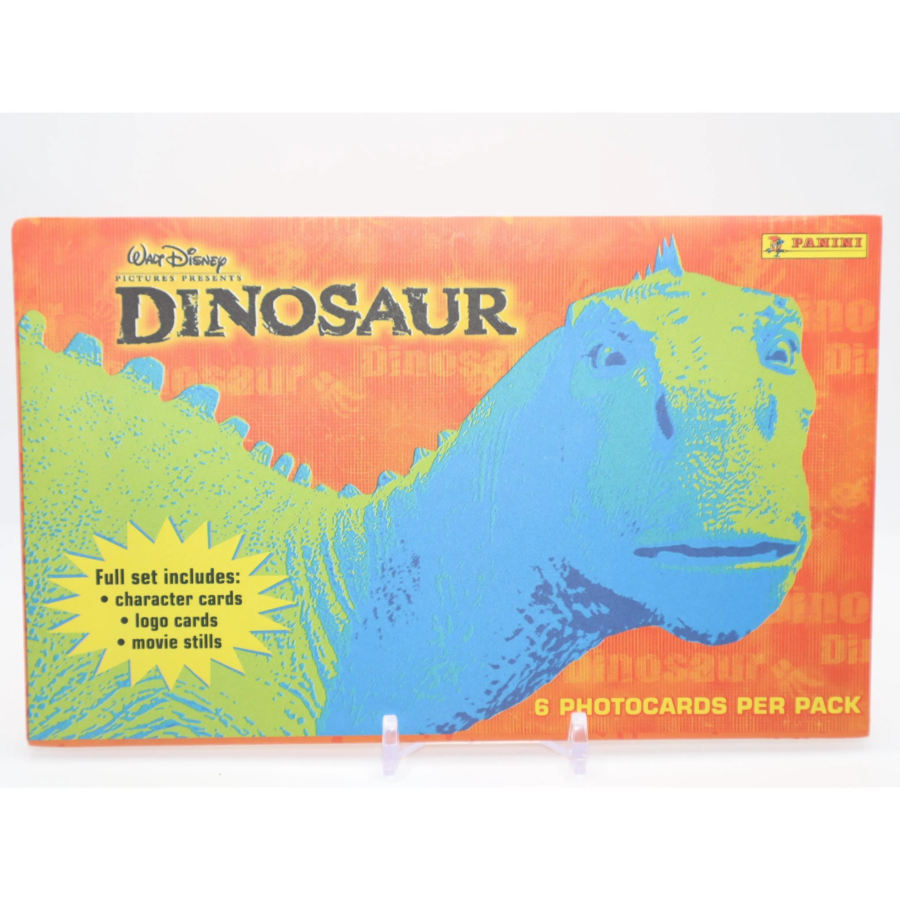 2000 Panini Dinosaurs Trading Cards Wax Pack