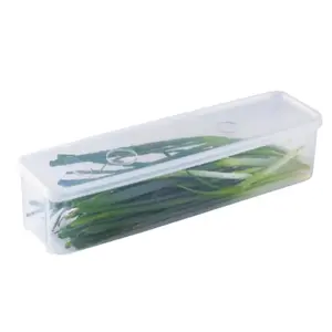 Refrigerator Storage Box With Lid