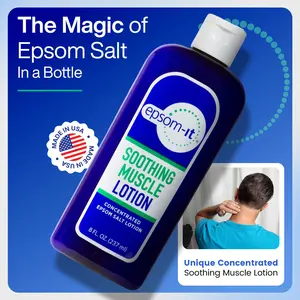 Soothing Muscle Lotion Bottle