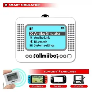 Rechargeable Smart Simulator Compatible Bluetooth-compatible Universal Writer for All Miibo Games, Switch Wiiu Accessories