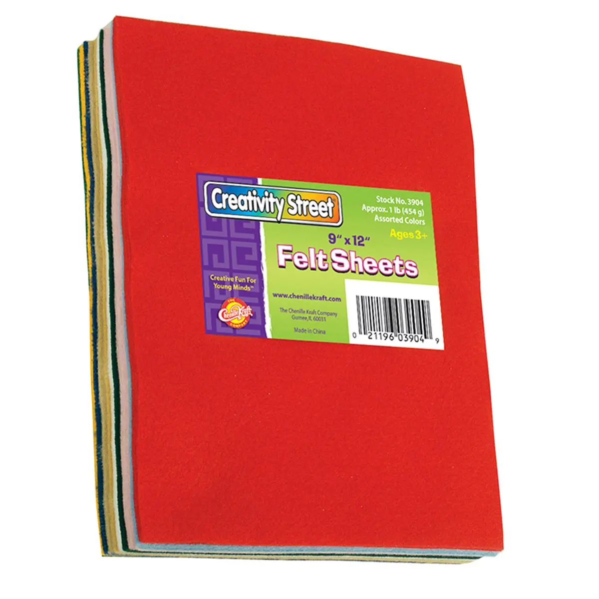 Pacon Creativity Street Felt Sheets Art Materials - Pack of 2, Approximately One Pound