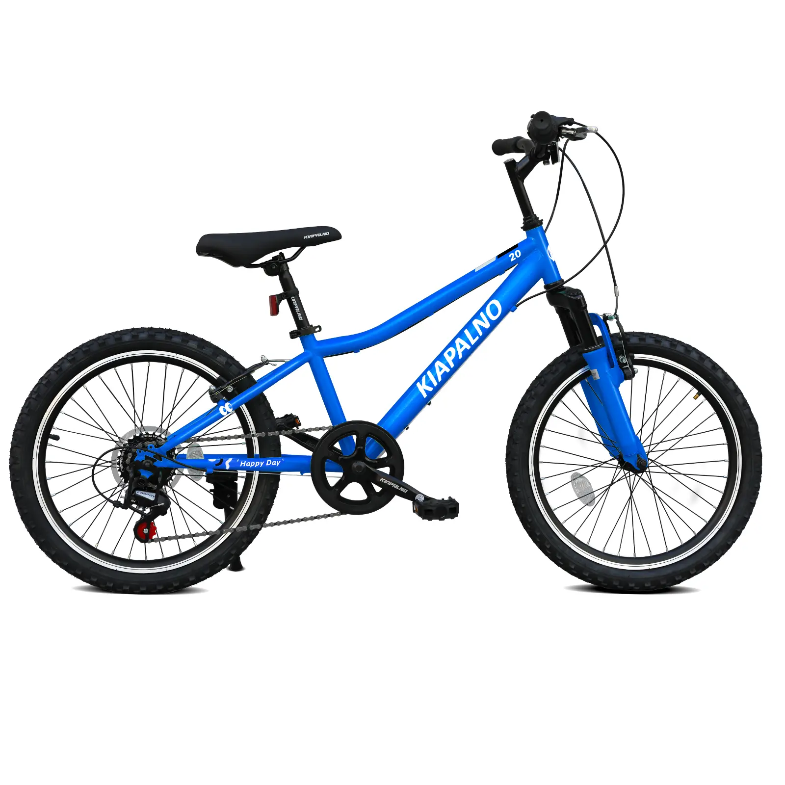 20-Inch Youth Bike for Boys & Girls – Teen Bicycle, 7-Speed Steel Frame, Dual Disc Brakes, Smooth Road Tires, Ages 6–12, City & School Riding
