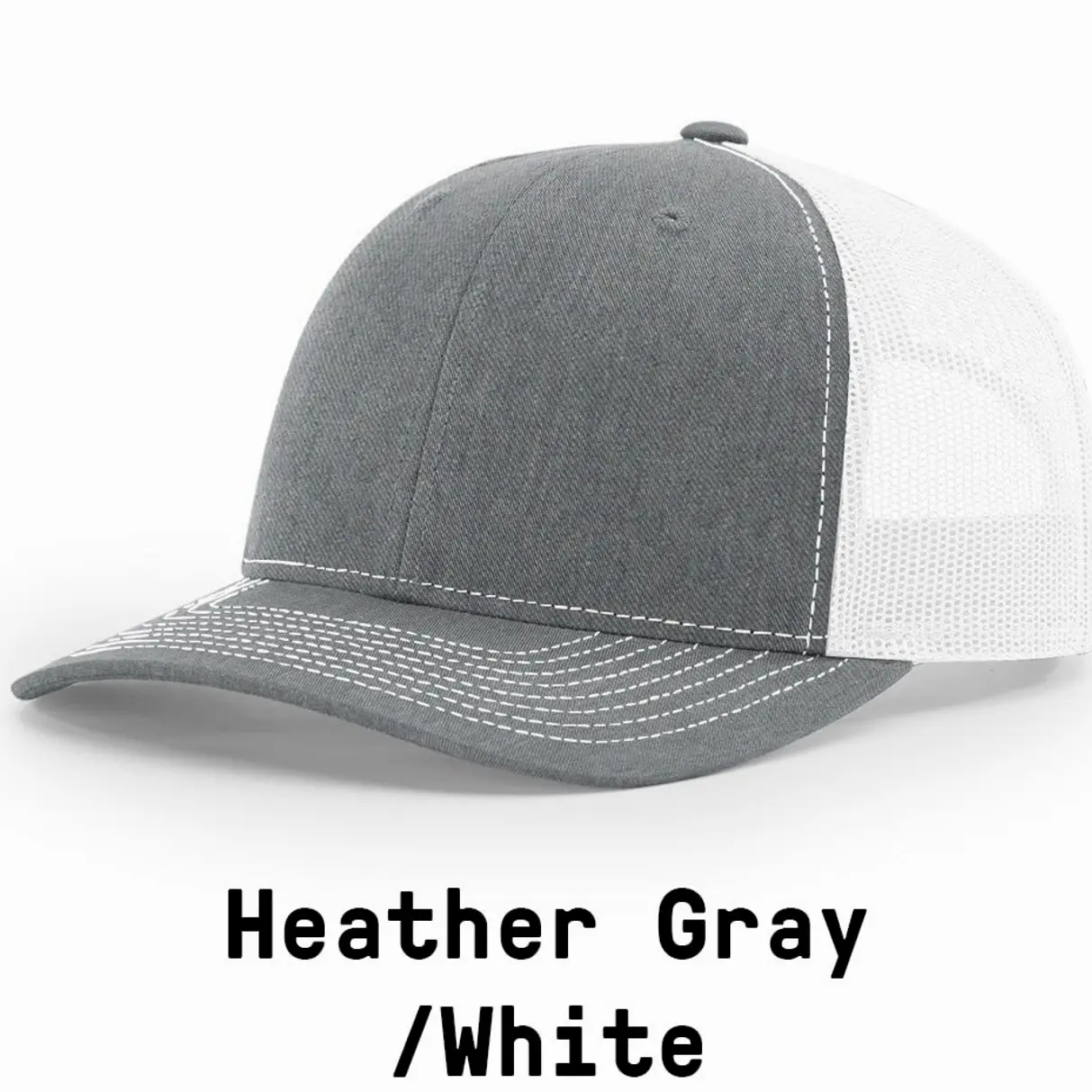 Heather Grey White