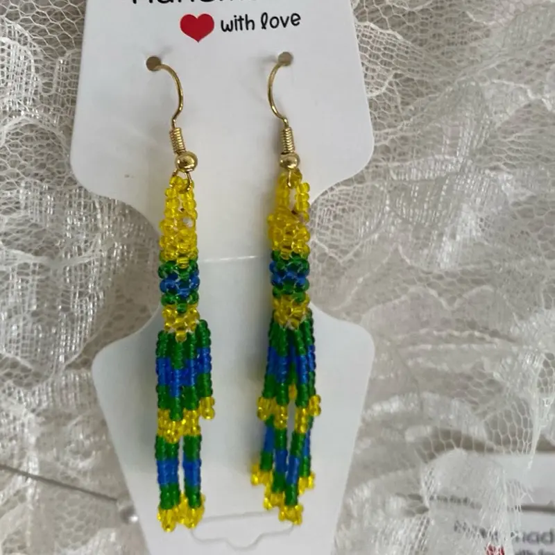 Yellow Jacket Earrings