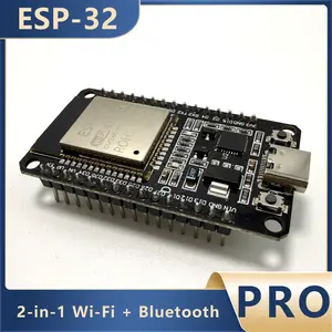 Esp-32 Development Board Module Pro, WiFi+Bluetooth-compatible 2-In-1, Dual-Core Low Power, Esp-32s 30pin, 2.4g, Type-C Interface, DIY and Computer Hardware