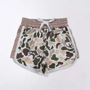 Camo Print Summer Girls Shorts