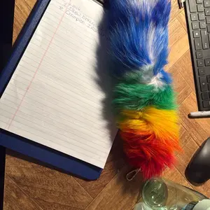 Rainbow keychain