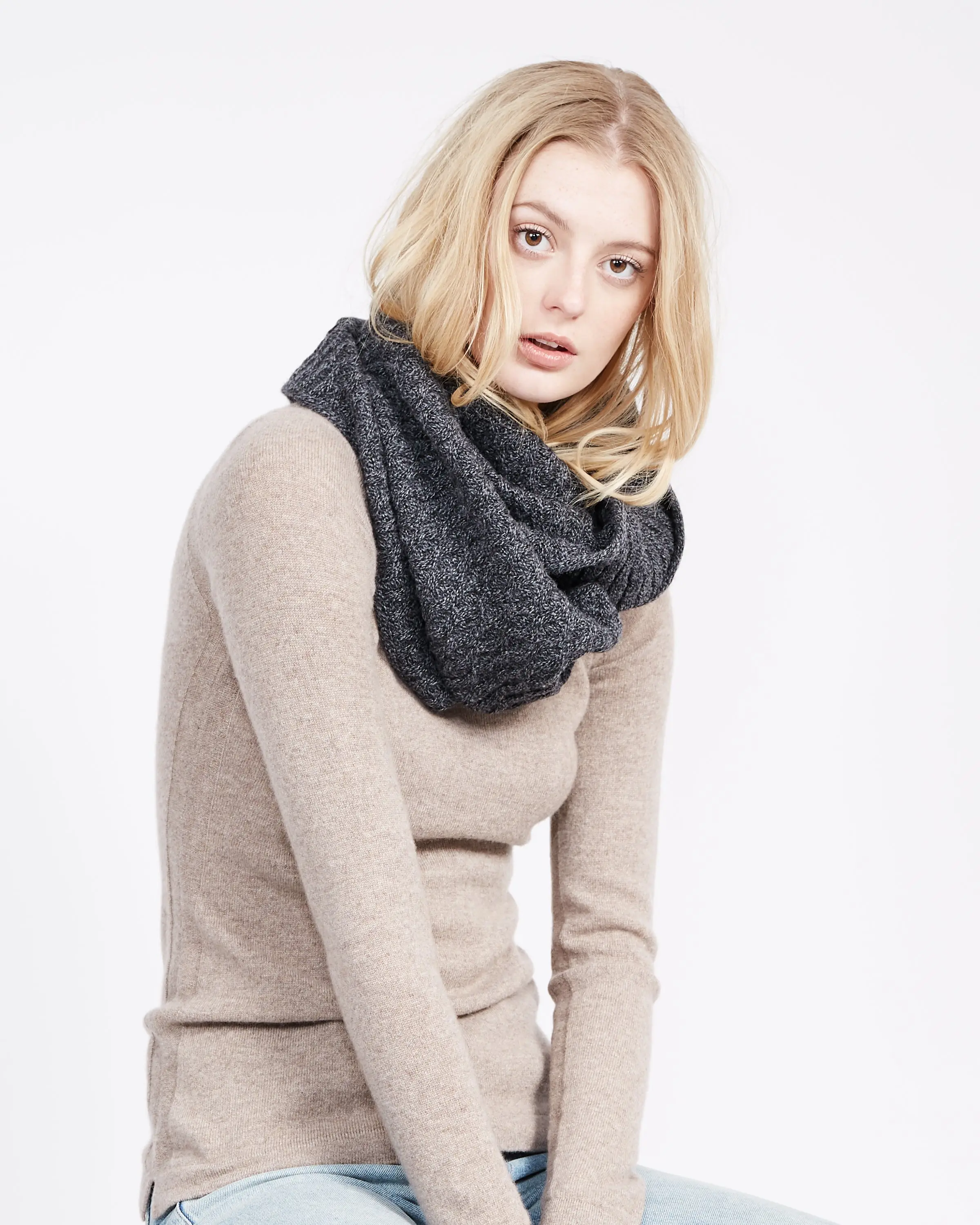 Cashmere Infinity Scarf