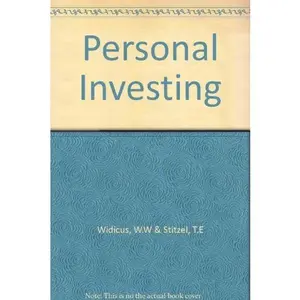 USED-Personal investing (The Irwin series in finance) by Wilbur W Widicus (Hardcover)