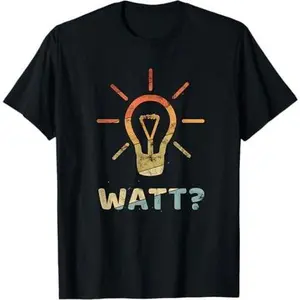 WATT ? Funny gift for electrician Meister Vintage T-Shirt
