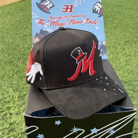 WITH BOX 31HATS x EL MAGO - ROJA NFC Unisex SNAPBACK HAT Guaranteed Market Quality Same Day Shipping. READ DESCRIPTION