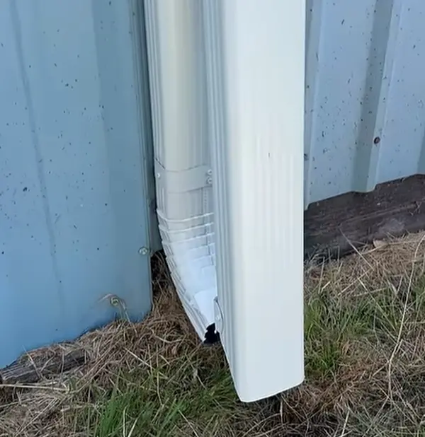 Aluminum Hinged Flip-Up Downspout Extension Kit | Damascus OR