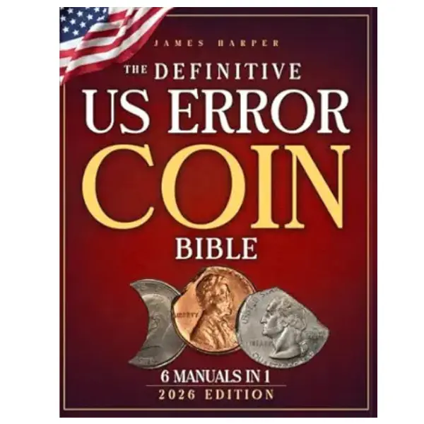 The Definitive U.S. Error Coin Bible: A Proven 6-Phase Expert System with Step-by-Step Images and Expert Insight to Identify Authentic Mint Errors, Avoid Costly Fakes, and Build a Trusted Collection