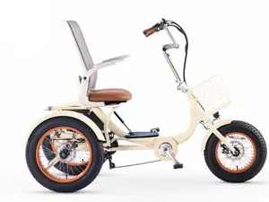 Simple Glide Fat Tire 750W  Recumbent E Trike 2026 w/ Footrest & Hitch Connector