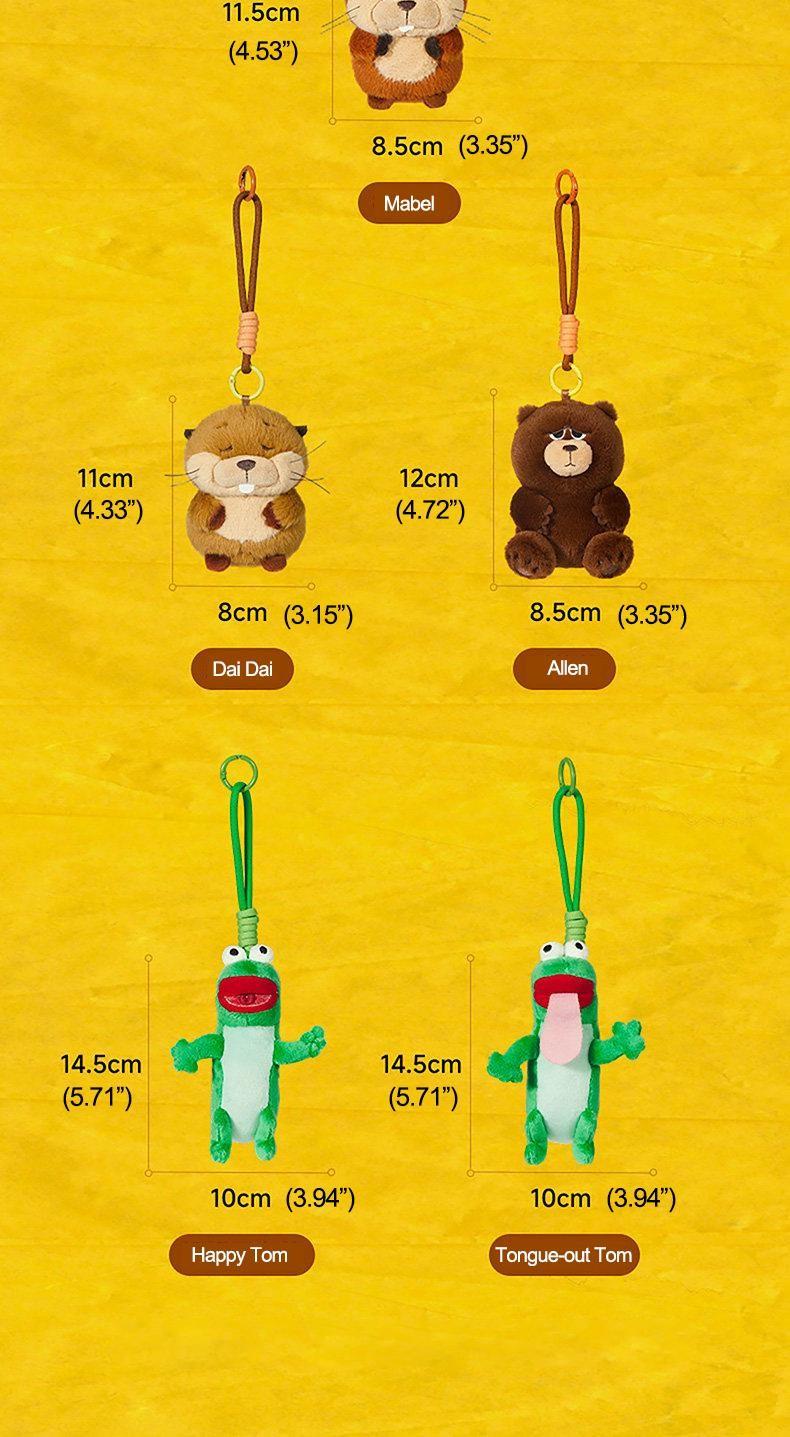 Disney Hoppers Mabel Lizard Plush Doll - Soft Skin-Friendly Stuffed Toy, Cute Cartoon Lizard, Girls/Kids Movie Fan Gift, Home Decor Companion