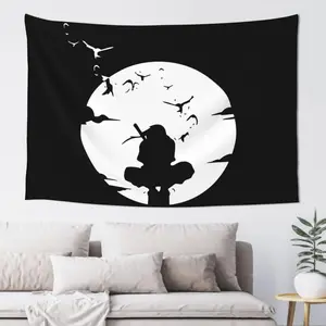 Itachi Banner Tapestry Wall Art Poster Decoration Living Room Bedroom Dormitory Decoration (60x40 Inches)
