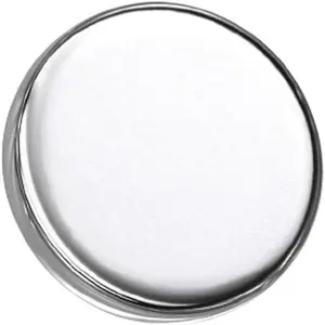 G23 Implant Grade Titanium Flat Round Disc Internally Threaded Dermal Anchor Top