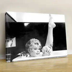Brigitte Bardot Feminis Poster Print - Brigitte Bardot Black and White Poster No Frame - Brigitte Bardot Art - Feminist Poster, Hollywood Poster