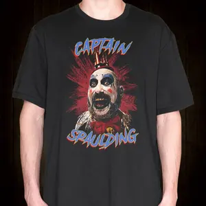 Captain Spaulding T-Shirt, Gift for Woman - Man Vintage Retro, Fashion Cotton, Full Colors, Full Sizes, For Men, For Women